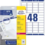 Etykiety samoprzylepne i bloki etykiet - Avery ZWECKFORM GmbH ETYKIETY ADRESOWE 45,7x21,2 25 ARKUSZY 51417 - miniaturka - grafika 1