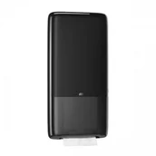 Dozowniki papieru i mydła dla firm - Tork Dozownik do niekończących się ręczników czarny PeakServe 552508 - miniaturka - grafika 1