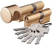 Zamki i wkładki - Wilka Komplet wkładek kl. C 35/60 + 35/60G mosiądz - miniaturka - grafika 1