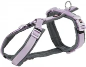 Szelki dla psów - Trixie Premium szelki trekkingowe, dla psa, jasny liliowy/grafit, XL: 8097 cm/25 mm - miniaturka - grafika 1