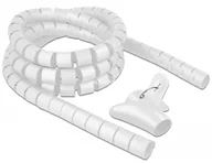 Kanały kablowe - Delock 18842 ochrona kabla Kabel ochrony do podłogi Biały, Kabel przewód - miniaturka - grafika 1