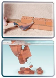 Teifoc Budowle z cegiełek: Mały Zamek, 2 plany, 120 elem. T4250503610626 - Klocki - miniaturka - grafika 6