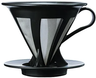 Hario Cafeor Dripper 02 Czarny - Zaparzacze i kawiarki - miniaturka - grafika 2