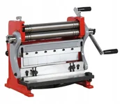 Giętarki - S443 Urządzenie uniwersalne Giętarka Gilotyna Walcarka Zwijarka 3w1 szerokość robocza 300 mm maks grubość blachy 1 mm) 44377837 77837-uniw - miniaturka - grafika 1