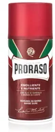 Kosmetyki do golenia - PRORASO Red Shaving Foam Pianka zmiękczająca i odżywiająca zarost podczas golenia 300ml 17005 - miniaturka - grafika 1