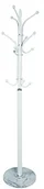 Wieszaki i stojaki - Haku-Möbel HAKU meble 88396 wieszak na garderobę, wysokość 177 cm, biały chrom 88396 - miniaturka - grafika 1