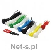 LogiLink Opaska zaciskowa zaciskowych 600szt. z obcinarką - KAB0019 - Inne akcesoria elektryczne - miniaturka - grafika 4