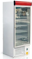 Szafy i witryny chłodnicze - Igloo Szafa mroźnicza przeszklona JOLA 1 M JO100.1M - miniaturka - grafika 1