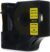 Etykiety do drukarek - Dymo JetWorld Taśma S0718620 do LM100 LM120 LM150 LM155 LM160 LM200 LM210 LM220 LM260 LM280 LM300 LM350 LM400 LM450 LM500 Black on Yellow 19mm x 5,5m JetWorld uniwersalny 36209-uniw - miniaturka - grafika 1