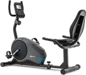 Rowery treningowe - Hop-Sport Rower poziomy HS-040L Root szaro-niebieski - Hop Sport 27833-uniw - miniaturka - grafika 1