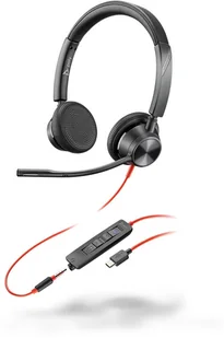 Plantronics Blackwire 3325-M USB-C Czarny - Słuchawki - miniaturka - grafika 2
