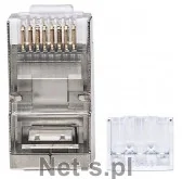 Intellinet Intellinet Wtyk modularny RJ45 8P8C Cat6A STP na drut i linkę słoik 70 szt 790505 - Wtyczki i adaptery - miniaturka - grafika 4