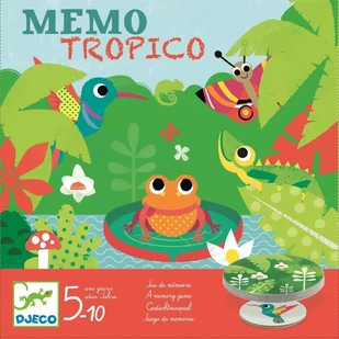 Djeco Gra pamięciowa - Memo Tropico - Gry planszowe - miniaturka - grafika 2