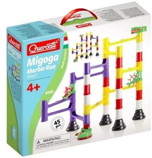 Quercetti Marble Run 43 szt - Mały majsterkowicz - miniaturka - grafika 2