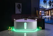 Wanny z hydromasażem - Zepehof Wanna z hydromasażem EB-025 narożna - miniaturka - grafika 1