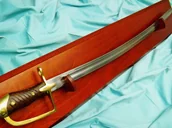 Repliki - broń - Płatnerze hiszpańscy REPLIKA SZABLA POLSKA z 1934 roku NA TABLO NR 1934 BG+T 1934 BG+T - miniaturka - grafika 1