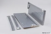 Zawiasy, okucia i inne akcesoria - GTV Szuflada METALBOX, MP-150400-80, H-150 mm, L-400 mm, Srebrny, PRESTIGE, 281142 - miniaturka - grafika 1