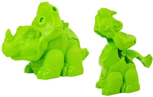 Import LEANToys Stolik Ciastolina Dinozaury Jajka Foremka Wulkan ze Świecącą Lawą 4 Kolory LT-8525-0 - Masy plastyczne - miniaturka - grafika 10