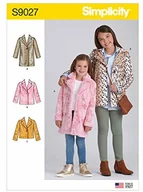 Ubranka dla psów - Simplicity SIMPLICITY papierowy wzór-US9027HH-DZIECKA/dziewczęca kurtka/płaszcz, różny, HH (3-4-5-6) US9027HH - miniaturka - grafika 1