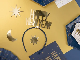 PartyDeco Opaska, Nowy Rok - Happy New Year - Sylwester - miniaturka - grafika 6