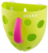 Zabawki do kąpieli - Akuku Pojemnik na zabawki kąpielowe zielony - miniaturka - grafika 1