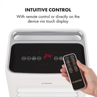 Klarstein IceWind, schładzacz powietrza, 450 m, 75 W, 12h-timer, pilot biały VTSA3-Ice Wind - Klimatory - miniaturka - grafika 3