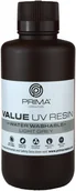 Filamenty i akcesoria do drukarek 3D - PrimaCreator Żywica do drukarki 3D - PrimaCreator Value Water Washable UV Resin 500 ml - Light Grey PCR-18265 - miniaturka - grafika 1