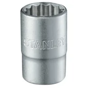 Klucze i nasadki - Stanley Nasadka 1/2" 12 pkt 20 mm mat [z] 17063Z - miniaturka - grafika 1