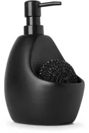 Mydelniczki i dozowniki mydła - Umbra Pojemnik z dozownikiem Joey czarny - miniaturka - grafika 1