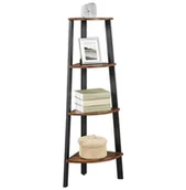 Regały - Regał industrialny narożny półka LOFT LLS34X - miniaturka - grafika 1