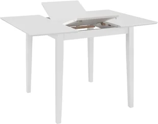 vidaXL 3-częściowy zestaw mebli do jadalni, MDF, biały - Stoły z krzesłami - miniaturka - grafika 3