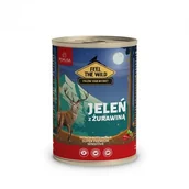 Mokra karma dla psów - POKUSA Jeleń z Żurawiną 800g Feel The Wild-monoproteinowa 88% mięsa - miniaturka - grafika 1