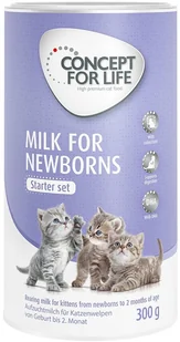 Concept for Life Concept for Life Milk for Newborns mleko dla kociąt 300 g 3 saszetki po 100 g) - Mleko dla kociąt i szczeniąt Concept for Life Concept for Life Milk for Newborns mleko dla kociąt 300 g 3 saszetki po 100 g) - Mleko dla kociąt i szczeniąt - miniaturka - grafika 1