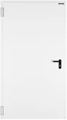 Drzwi zewnętrzne - Drzwi techniczne Technical 62.5 białe 80 lewe otwierane na zewnątrz - miniaturka - grafika 1
