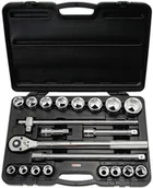 Śrubokręty - KS Tools Zestaw kluczy i nasadek z grzechotką 3/4"" 21 elementów (9110721) - miniaturka - grafika 1