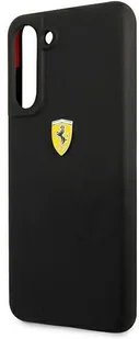 Ferrari Hardcase FESSIHCS21FBK S21 FE G990 czarny/black Silicone hurtel-91979-0 - Etui i futerały do telefonów - miniaturka - grafika 6