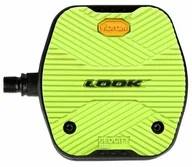 Pedały rowerowe - LOOK Pedały rowerowe geo city grip limonkowy - miniaturka - grafika 1
