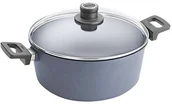Woki - Woll Indukcja garnków  128dpil Diamond Lite odlew z 2 bocznymi uchwytami i szklaną pokrywką in-box, średnica 28 cm, wysokość 15,5 cm, 7,5 litrów 128DPIL - miniaturka - grafika 1