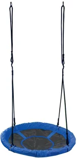 Spartan Sport Huśtawka ogrodowa bocianie gniazdo 95 cm czarno-niebieska 1324 - Place zabaw - miniaturka - grafika 6