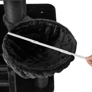 tectake Drapak dla kota Gismo - czarny 403328 - Drapaki dla kotów - miniaturka - grafika 5