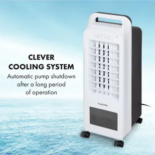 Klarstein Klarstein Cooler Rush, wentylator/chłodnica powietrza, 5,5 l, 45 W, pilot, 5 x pakiet lodowy ACO4-CoolerRushW - Klimatory - miniaturka - grafika 7