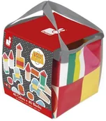 Klocki - Janod Klocki drewniane z matą do zabawy 40 szt. JND3700217380748 - miniaturka - grafika 1