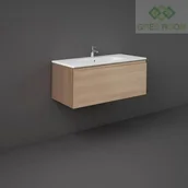 Szafki łazienkowe - Rak Ceramics Rak Ceramics UNO JOY SZAFKA PODUMYWALKOWA PODWIESZANA 100 SCANDINAVIAN OAK - miniaturka - grafika 1