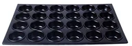 Formy do ciast - Vogue C564 aluminiowa powłoką zapobiegającą przywieraniu Muffin taca, 24 otworów, babeczek rozmiar 80 MM X 35 MM C564 - miniaturka - grafika 1