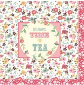 Folia, papier śniadaniowy, serwetki - Nuova R2S R2S Serwetki deserowe 20 szt R2S Napkins 414 DITE - miniaturka - grafika 1