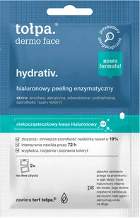 Tołpa MASKA - PEELING HYDROENZYMATYCZNY NA TWARZ, SZYJĘ I DEKOLT 2x6ml - Maseczki do twarzy - miniaturka - grafika 4
