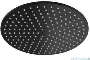 Kohlman Axel Black zestaw prysznicowy z deszczownicą 30 cm czarny mat QW210ABR30 | - Zestawy prysznicowe - miniaturka - grafika 6