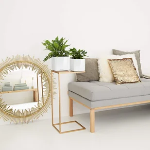 Lechuza Donica stołowa CUBE Glossy 14 ALL-IN-ONE, biała, wysoki połysk - Donice - miniaturka - grafika 3