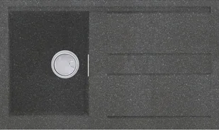 Elleci BEST 400 K86 Kuro LKB40086 - Zlewozmywaki - miniaturka - grafika 5