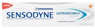 GLAXOSMITHKLINE Pasta do zębów z fluorkiem Sensodyne Ultraszybka Ulga Whitening 75ml - Pasty do zębów - miniaturka - grafika 4
